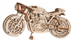 Medinis 3D Wooden city konstruktorius motociklas Cafe racer, 85 detalės
