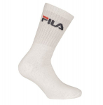 Unisex teniso kilpinės kojinės FILA F9505 baltos (3 poros)