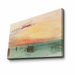 Reprodukcija The Lagoon near Venice, at Sunset (William Turner)