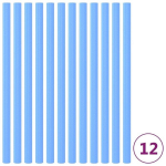 Batuto vamzdžių pamink&scaron;tinimai, 92.5 cm, mėlyni, 12vnt.