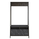 Prie&scaron;kambario komplektas Kalune Design Devin, juodas