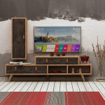 Sekcija Kalune Design Joseph, ruda/tamsiai pilka