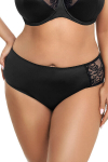 Kelnaitės moterims Gorsenia K379 Victoria Slips Lady Maxi, juodos