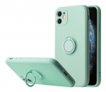 Vennus Silicone Ring dėklas telefonui skirtas Samsung Galaxy A72 / A72 5G, žalia