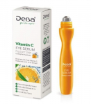 Paakių serumas Deva su vitaminu C ir hialurono rūg&scaron;timi, 15 ml