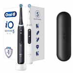 Elektrinis dantų &scaron;epetėlis Oral-B iO5 Duo Pack Black/White