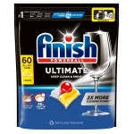 Indaplovių kapsulės Finish Powerball Ultimate All in 1 Lemon, 60 vnt.