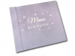 Rausva palinkėjimų knyga "Mano krik&scaron;tynos", 30 lapų