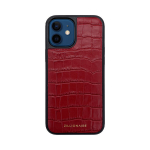 Zillionaire Croco skirtas iPhone 12 Mini, raudonas