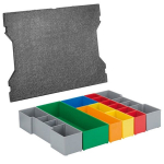 Dėžės mažų dydžių dalys laikyti L-Boxx Inset Box 1600A016N8