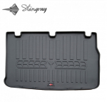 Guminis bagažinės kilimėlis RENAULT Scenic II 2003-2009 black /6018131