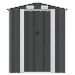 Sodo pa&scaron;iūrė, Galvanizuotas plienas, 192x523x223cm, antracito spalva