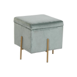 Palaidinė - DKD Home Decor - Turkuozi - Poliesteris - Metalas - 45x45x45 cm