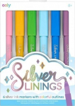 "Silver Linings" metaliniai kontūro žymekliai - ooly