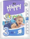 Sauskelnės Bella Baby Happy Midi S3 (5-9 kg)