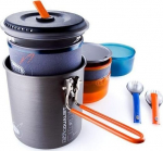 Turistinis indų rinkinys GSI Outdoors  Halulite Microdualist, 1.4L