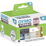 Etiketės - DYMO - 2112286 - 25 x 25 mm - Polipropileno plėvelė - 1700 vnt.