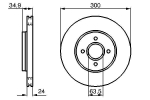 Stabdžių Diskas Ford Focus Mk1 St170 2 0 Brembo 25712 25714 25715