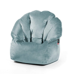Sėdmai&scaron;is Qubo&trade; Shell Menthe Velvet Fit, mėlynas