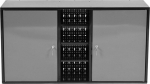 Sieninė spintelė Vorel 58440 plieninė dirbtuvėms 1125x630 mm