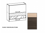 Pakabinama spintelė Liveo Modena MD9, 80 cm, ruda
