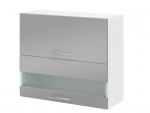 Pakabinama spintelė Liveo Tiffany T10/G80W, 80 cm, pilka