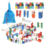 Medinės Domino kaladėlės StoreXO, 407 d.