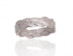 Sidabrinis žiedas Diamond Sky "Namejs V" DS01G366