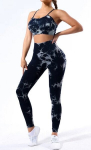 NewYou sportinis kostiumas moterims ActiveFit, juodas/pilkas, L