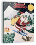 Tapyba pagal skaičius Winder Arts Santa Claus, 40x50cm