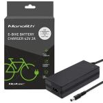Įkroviklis elektriniam dviračiui Qoltec