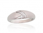 Sidabrinis žiedas Diamond Sky "Crystal Path V" DS01G821