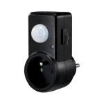 PIR lizdo judesio detektorius CP-10C juodas