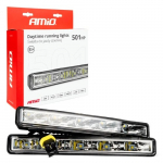 LED dieniniai žibintai DRL 501HP, 10.64W, 5600K, 12/24V