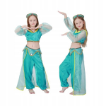 Princesės jazminas kostiumas mergaitei alladin dress up vaikams m