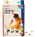 Stalo teniso kamuoliukai Best Sporting, 24 vnt., balti