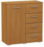 Komoda Helena, 80x84,5 cm., ruda