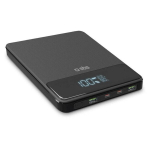 Powerbank SBS 20000mAh, 100W, LCD, Slim, Black