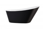 Vonia Besco Melody Black&White Matt, 170 x 80 cm, su grafito spalvos dangteliais