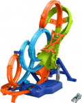 Lenktynių trasa Mattel Hot Wheels 4 kilpos, 118536558