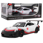 Nuotoliniu būdu valdomas automobilis Rastar Porsche 911 GT3 CUP, 1:14 mastelis, baltas