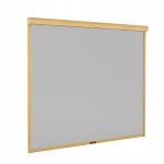 Rankinė &scaron;oninė sienelė markizei Mirpol LUXE 370x238 cm, ruda, poliesteris
