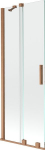 Vonios sienelė Mexen Velar II, Brushed copper, 75 x 150 cm