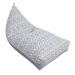 Sėdmai&scaron;is Home4you Romb 130x80x20/70cm, pilkas