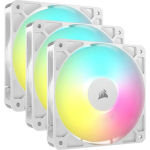 Procesoriaus au&scaron;intuvas CORSAIR RS120 120mm ARGB Fan 3-Pack - White