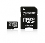 Atminties kortelė telefonui Transcend 8GB microSDHC