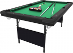 Pulo stalas Green Folden 7 pėdų (213x120cm) su komplektacija