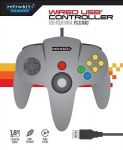 Retro-Bit Grey N64 USB Controller