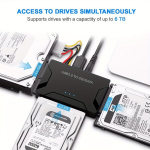 USB 3.0 į SATA IDE kietojo disko skaitytuvas