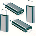 4 vnt. adapterių rinkinys iPhone USB-C, Pilka